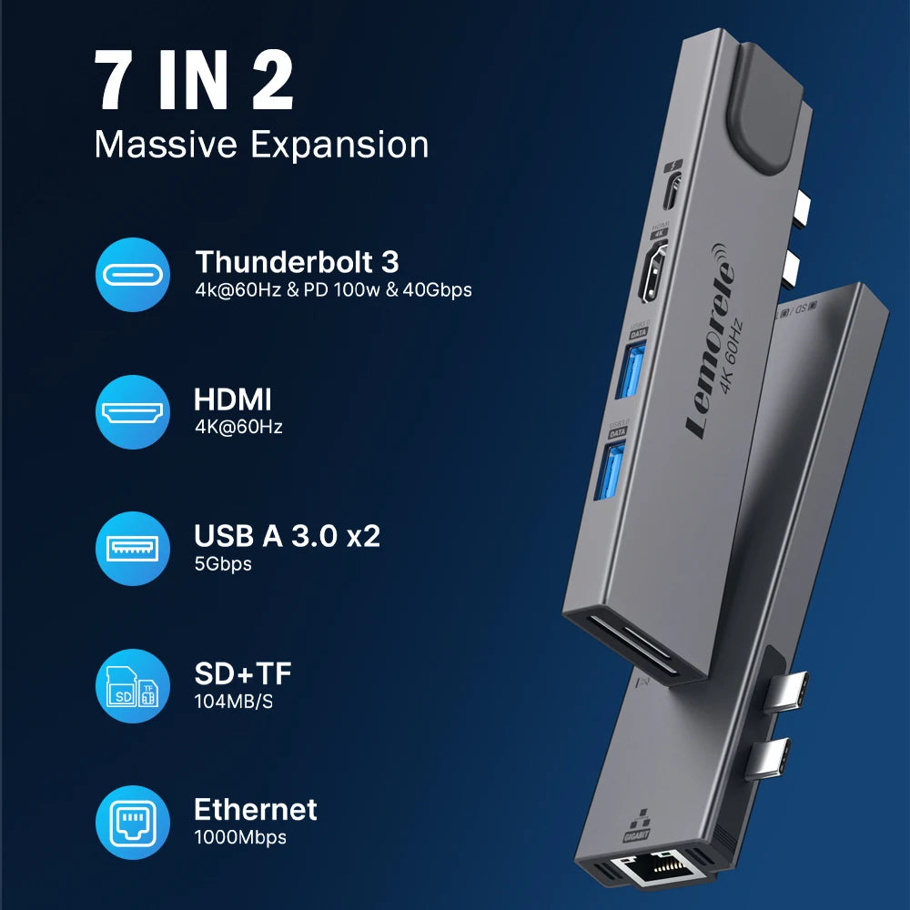 HUB Lemorele USB-C