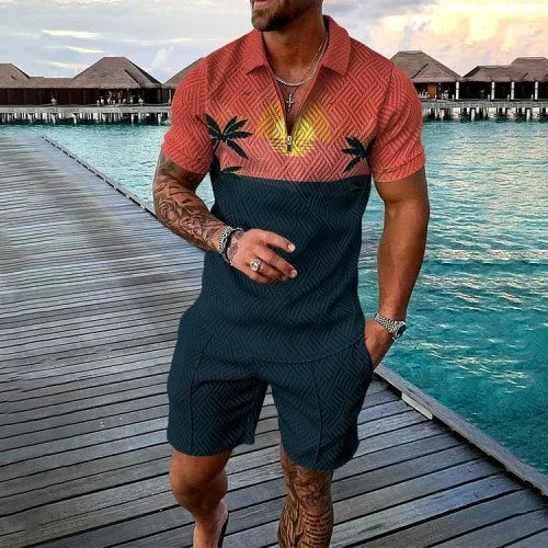 Fato verão estampa 3D