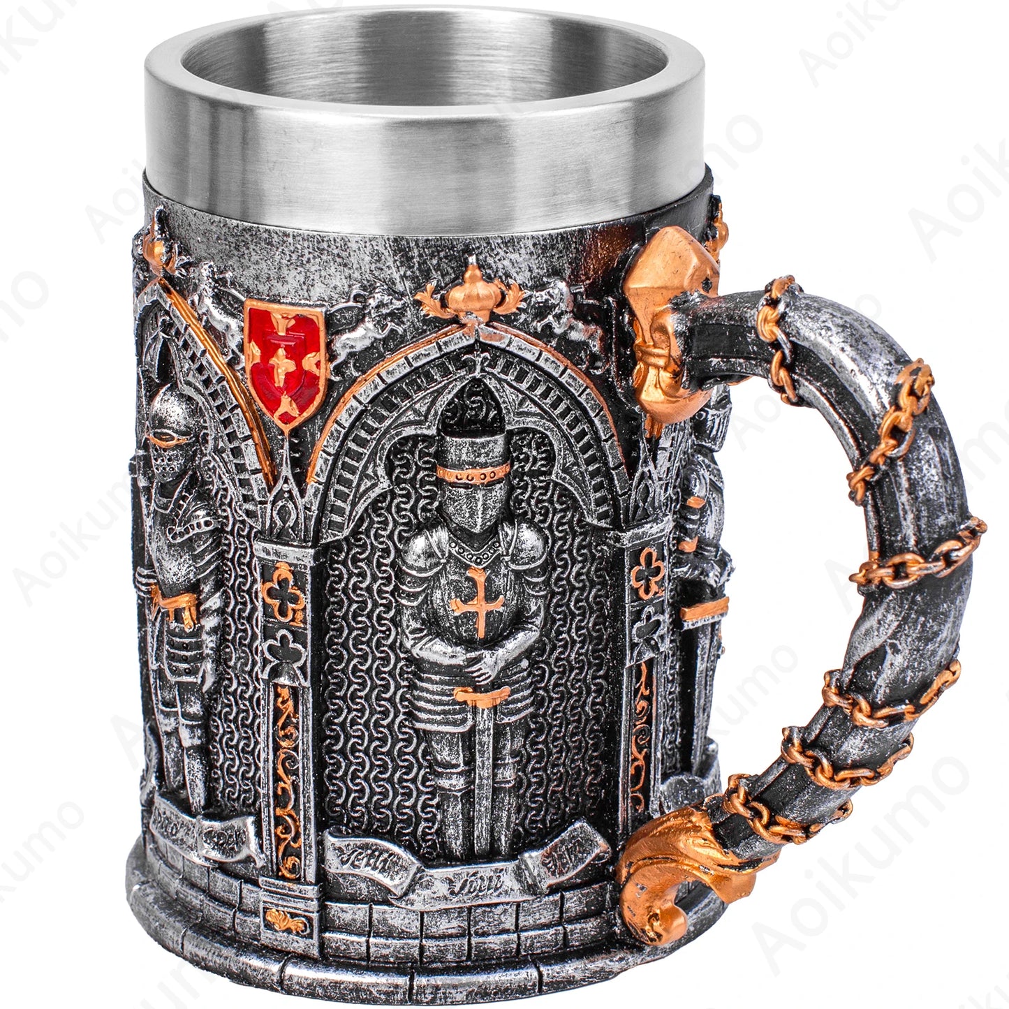 Caneca de aço inoxidável Viking