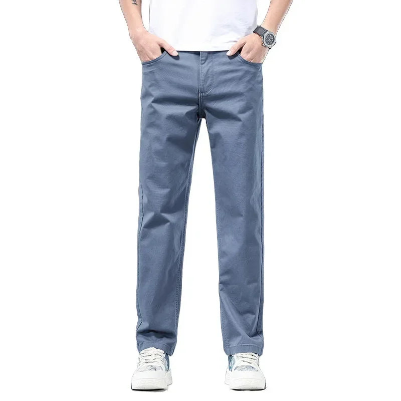 Calça jeans elástica casual