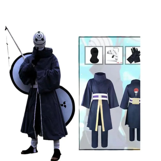 Fato de cosplay anime Uchiha Obito