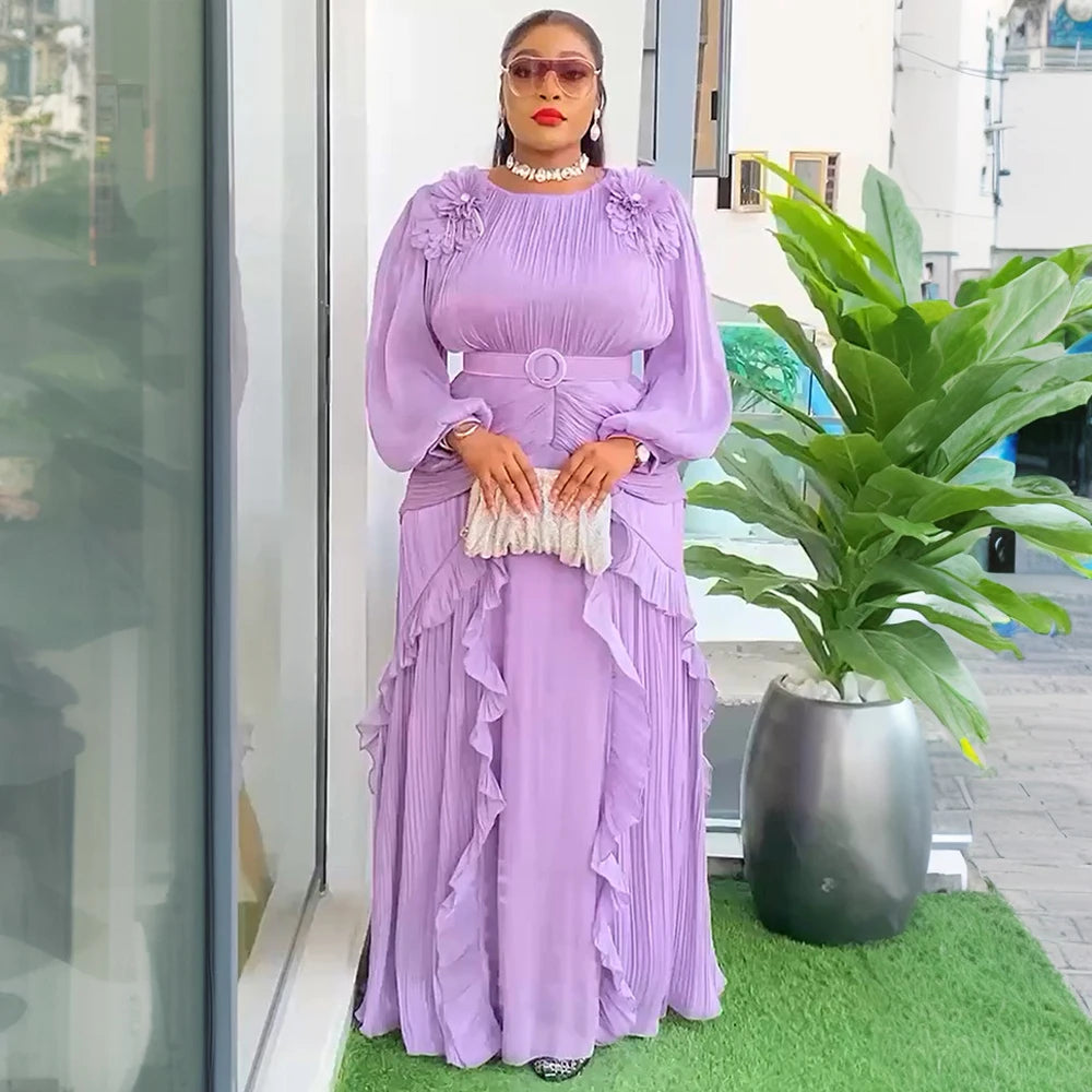 Vestido de luxo africanos