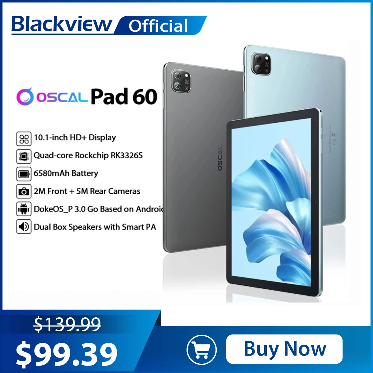 Tablet Blackview Oscal Pad 60