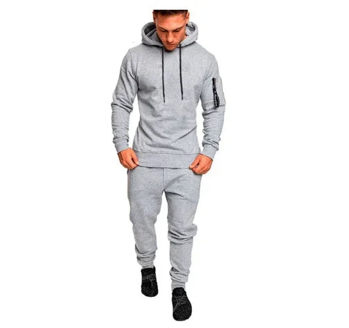 Conjunto esportivo militar tático com capuz