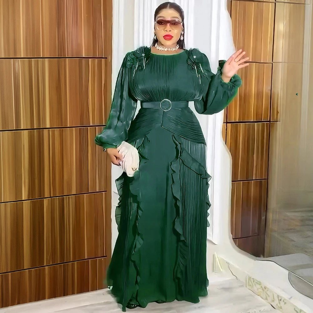 Vestido de luxo africanos
