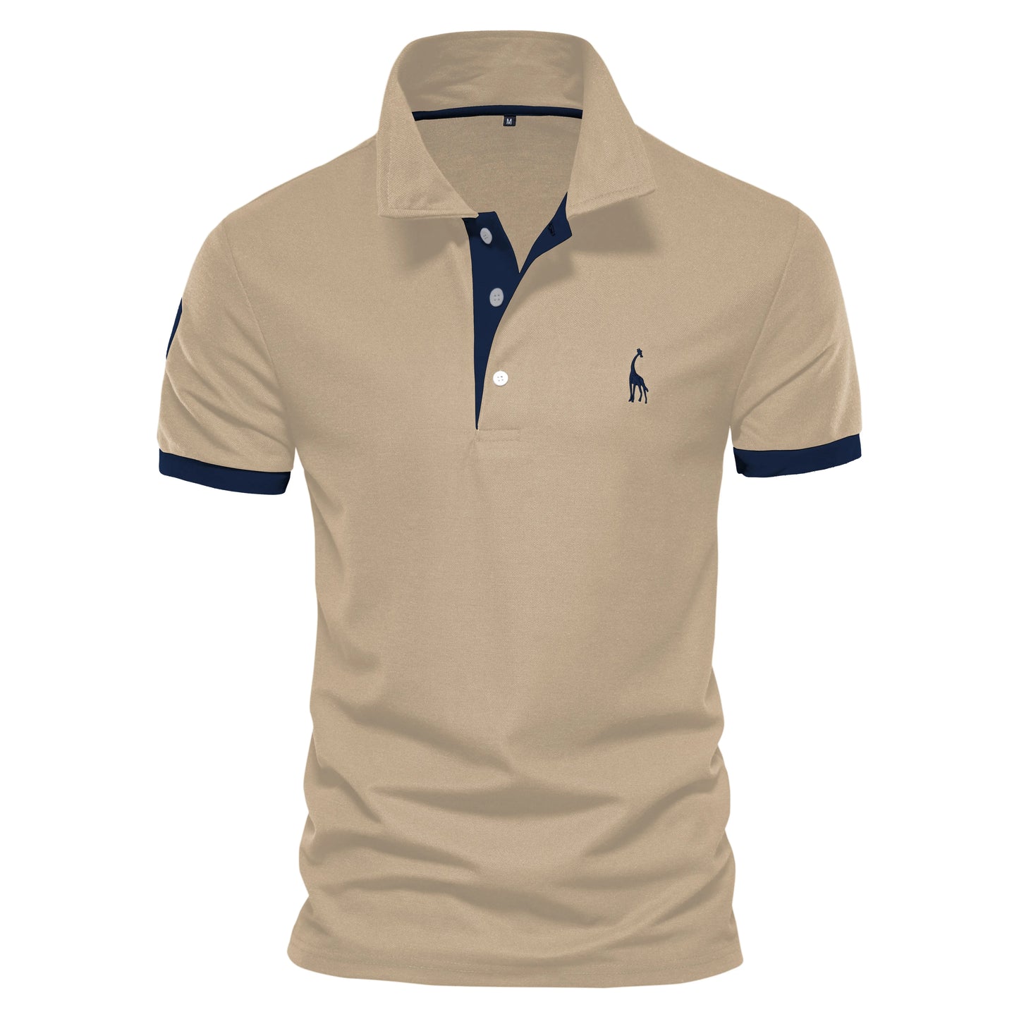 Polo girafa camisa bordado