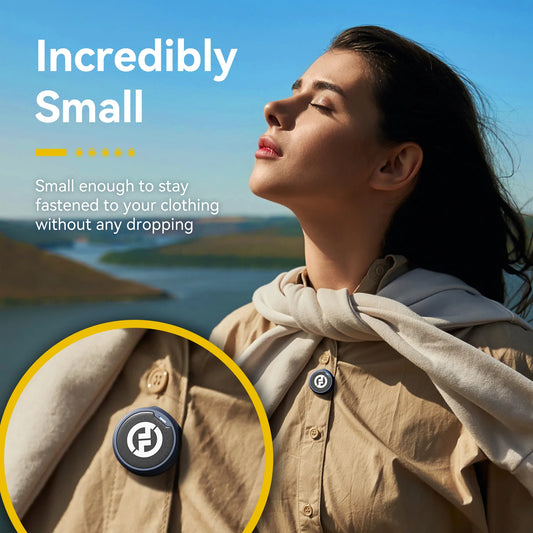 Hollyland Lark M2 Microfone de lapela sem fio para câmera