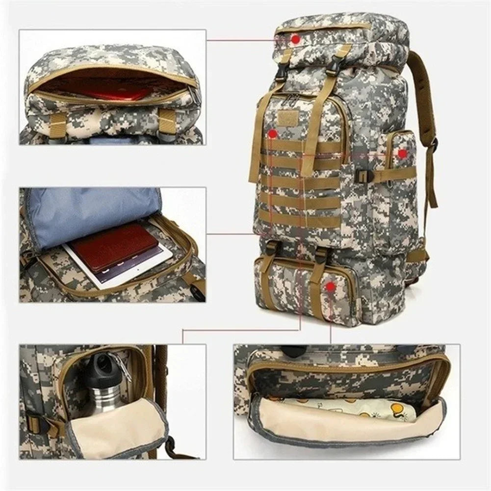 Mochila de montanhismo 80L/100L