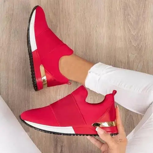 Tênis Feminino Casual de Malha – Leve, Confortável e Respirável