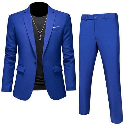 Ternos Monocromáticos Slim Fit