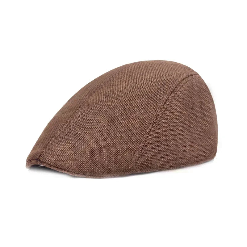 Chapéu clássico vintage tweed peaky