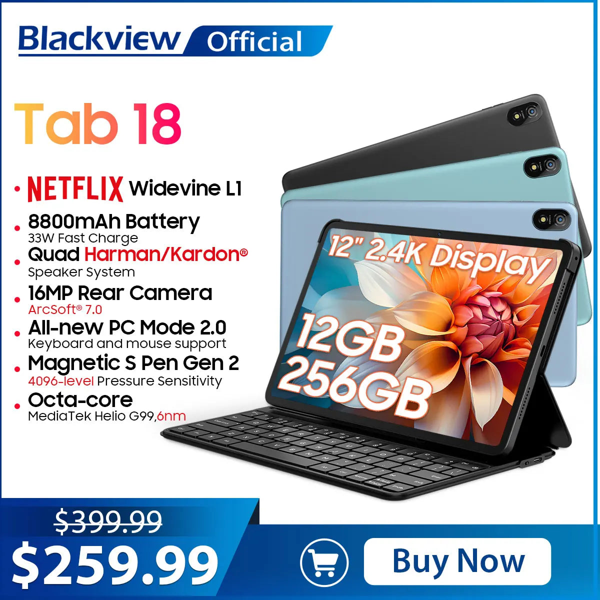 Tablet Blackview Tab 18