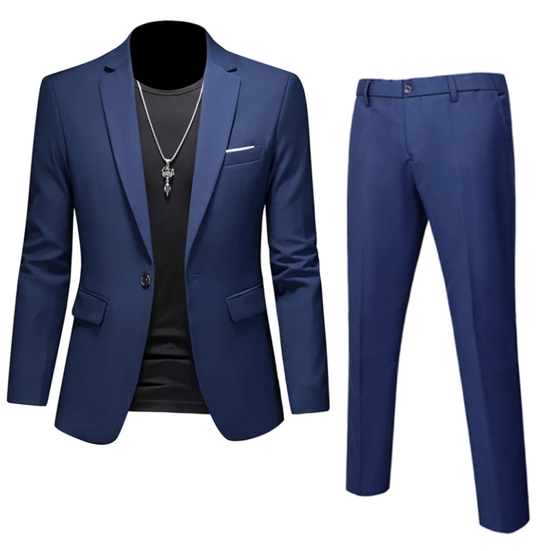 Ternos Monocromáticos Slim Fit