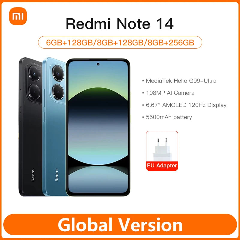Xiaomi Redmi Note 14 4G Versão Global