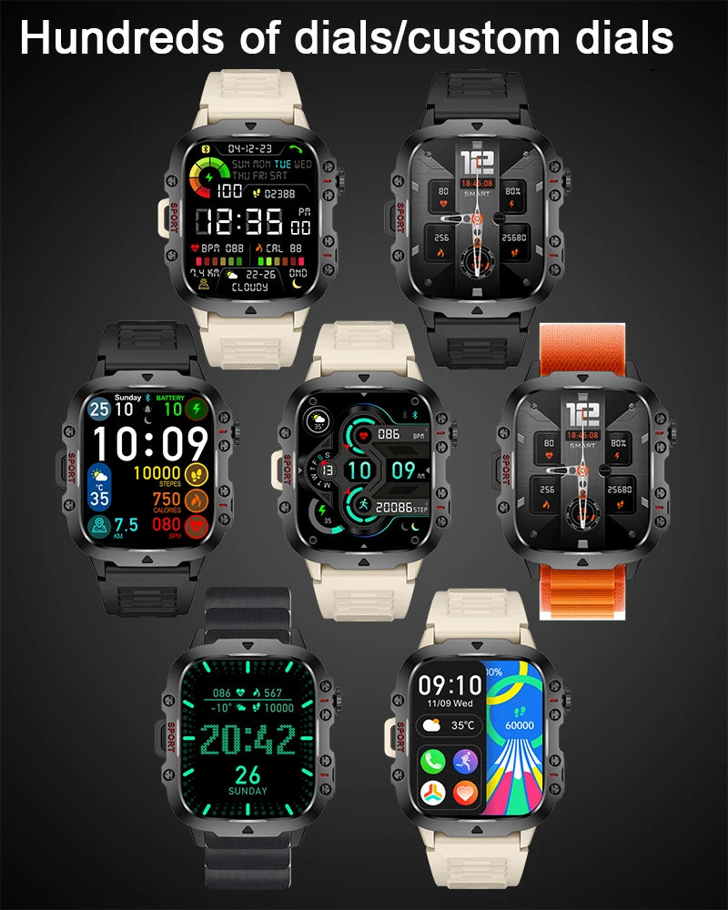 Smart Watch Abay Militar 2024.