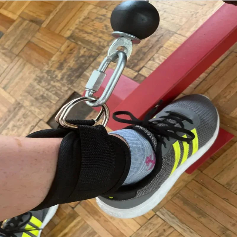 Tiras de tornozelo duplo para exercícios