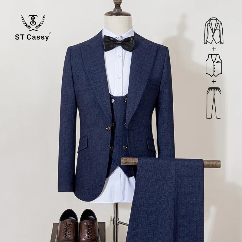 Terno de alta qualidade slim fit