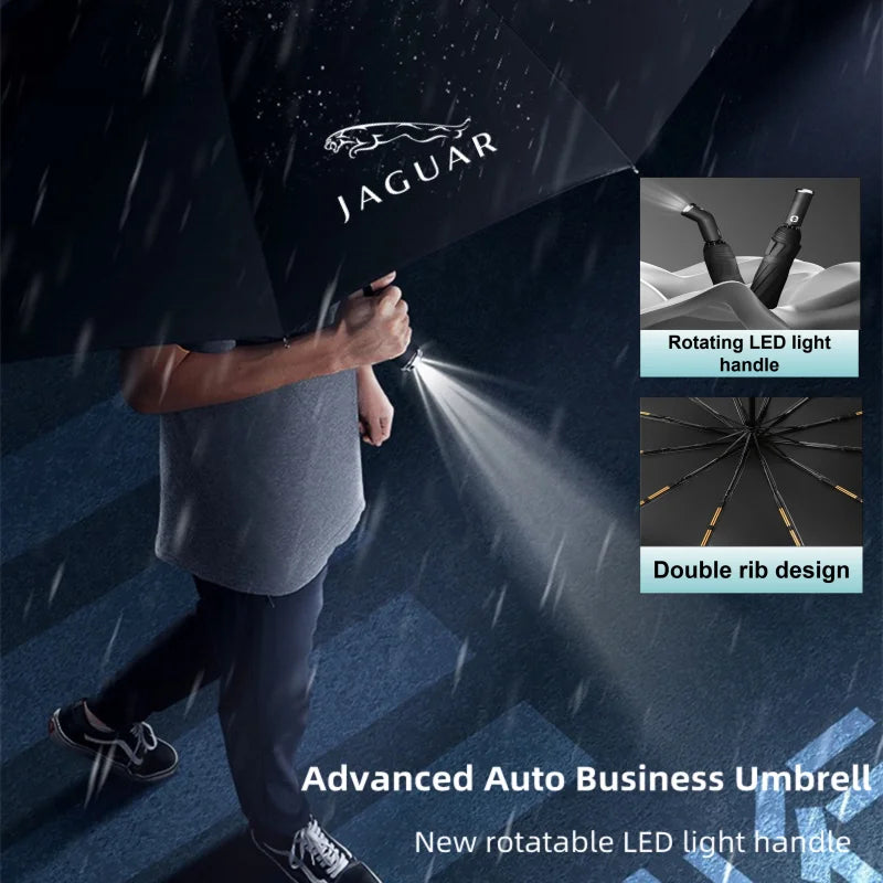 Guarda-chuva dobrável automático Jaguar