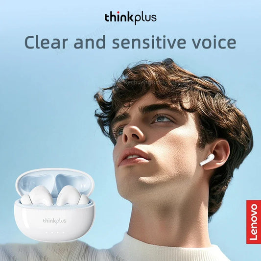 Fones de ouvido sem fio Lenovo LP5 Pro Bluetooth 5.4 TWS com som HiFi