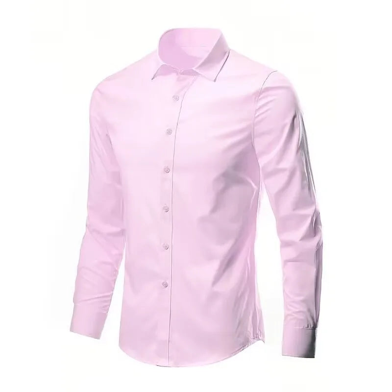 Camisa elástica de manga comprida