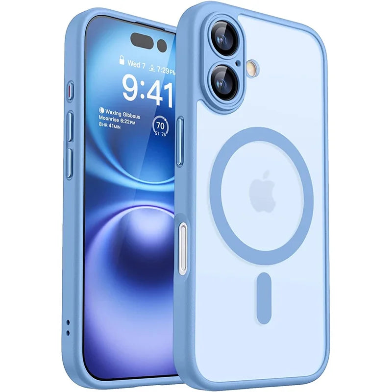 Capa magnética de luxo para iphone