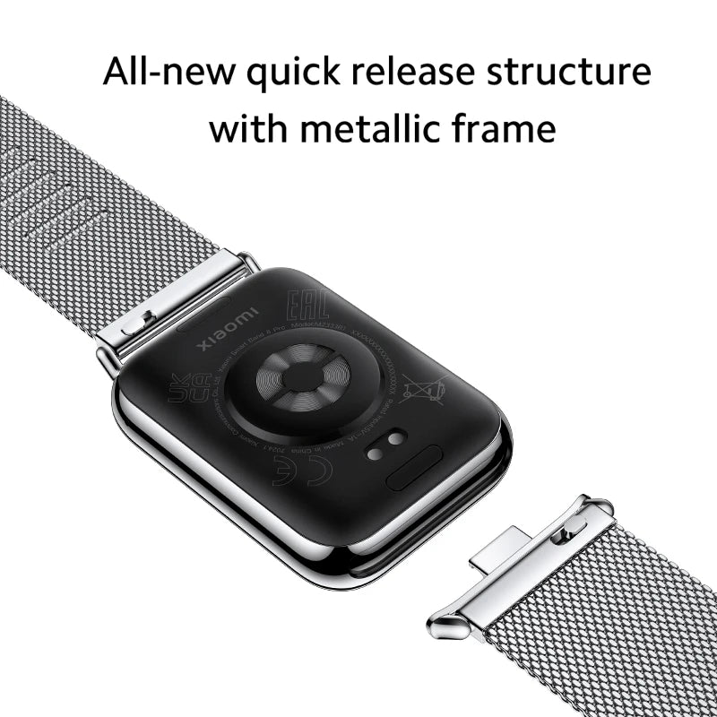 Xiaomi-Smart Band 8 Pro com Display AMOLED