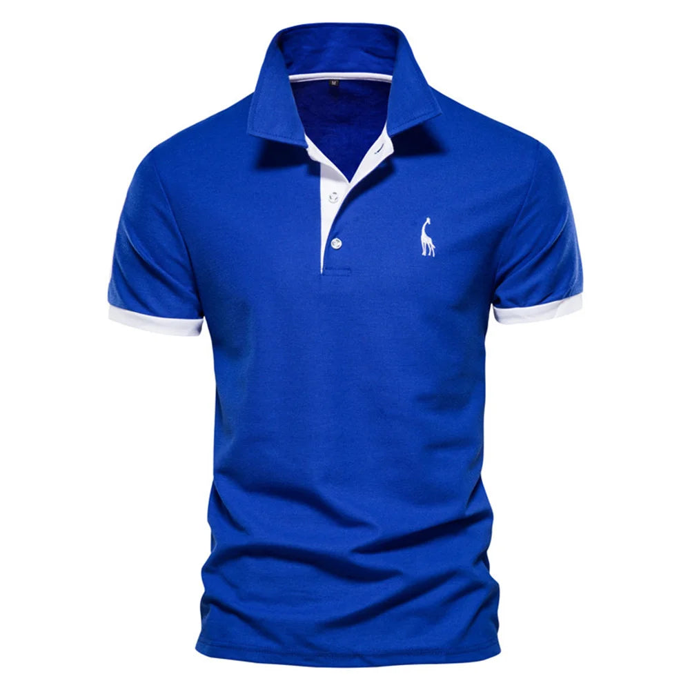 Polo girafa camisa bordado