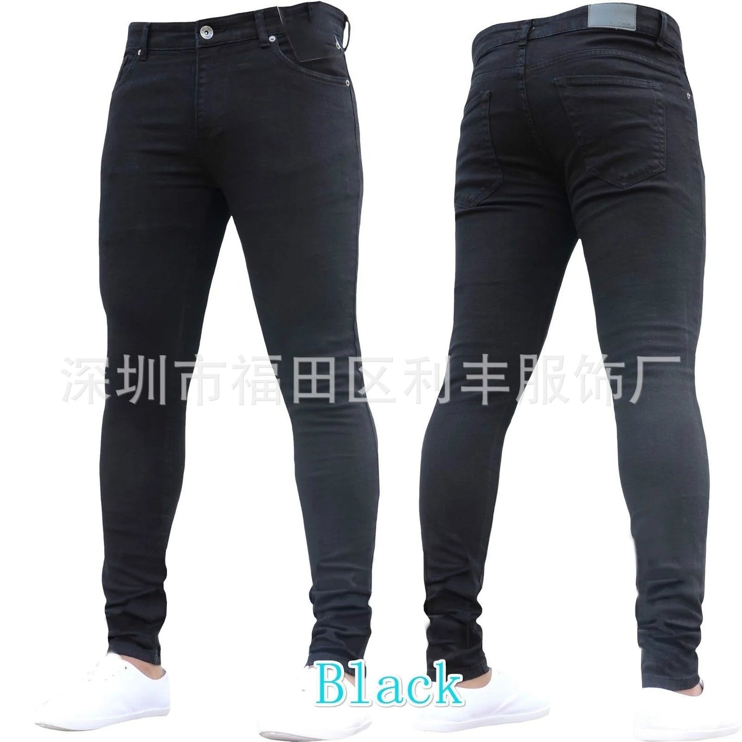 Calça lápis slim fit