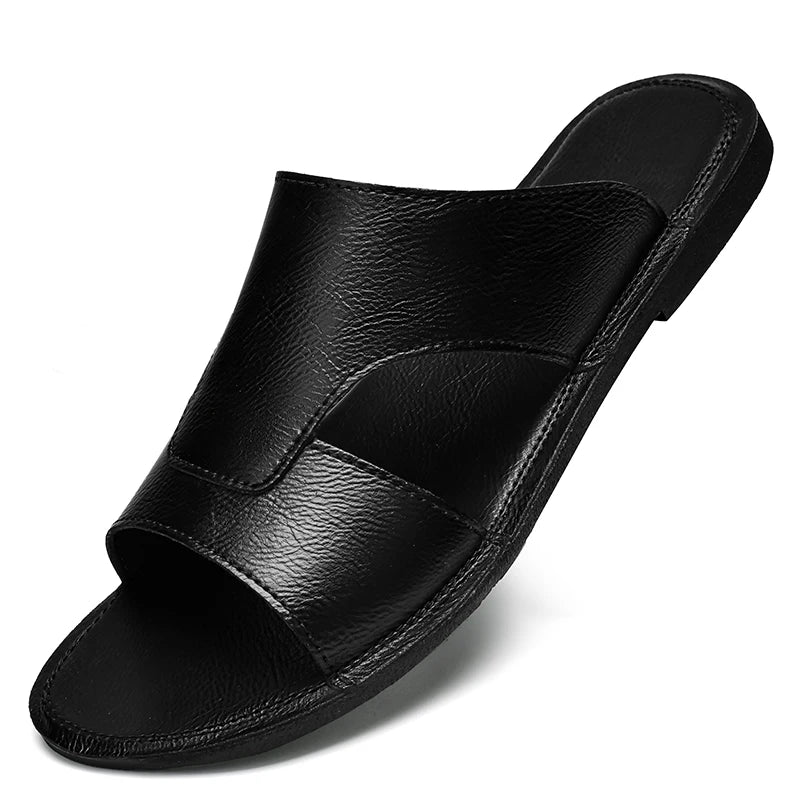Mocassins de couro genuíno