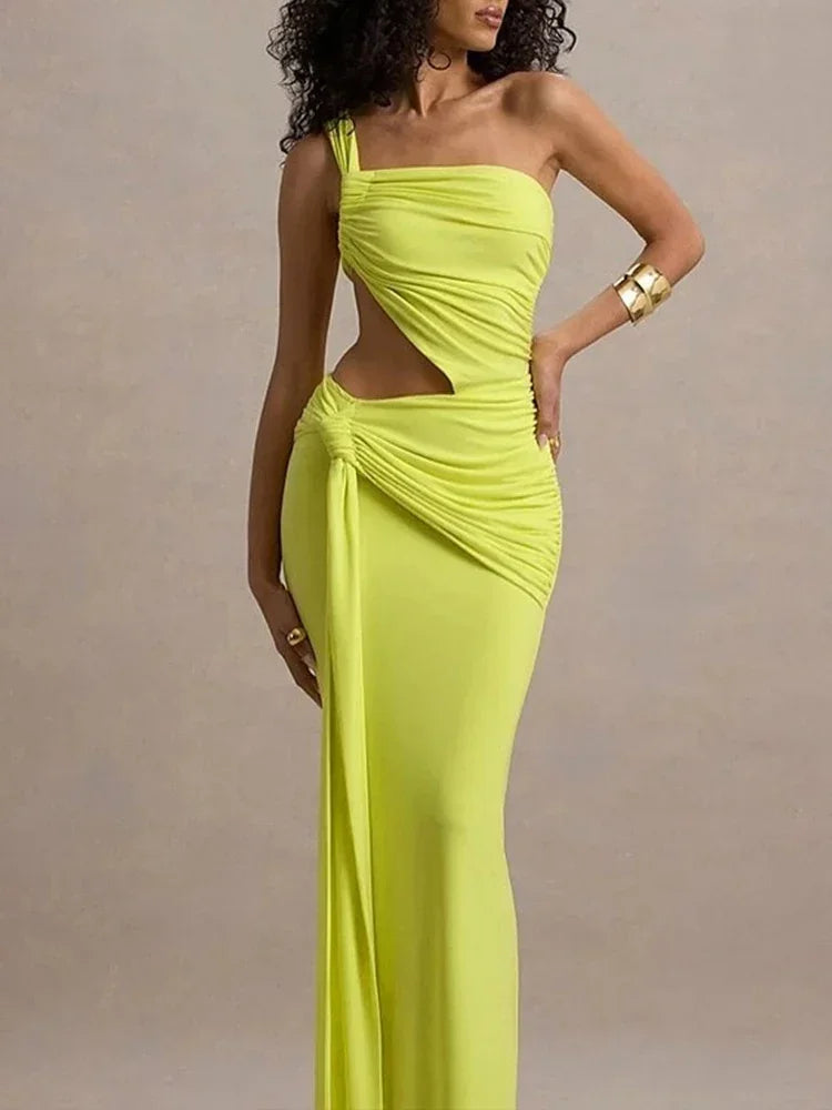 Vestido Leosoxs plissado