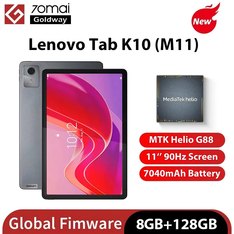 Tablet Novo Lenovo Tab K10 M11