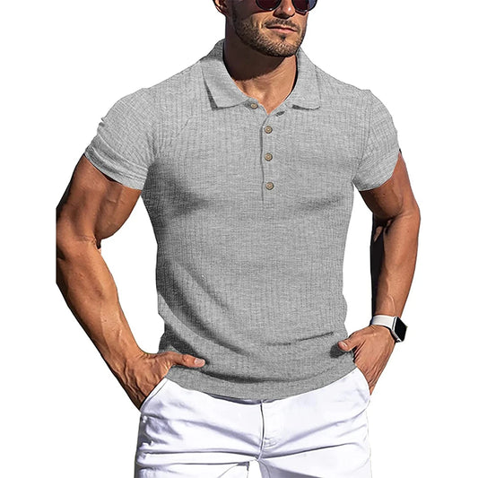 Camisa Polo Masculina de Manga Curta
