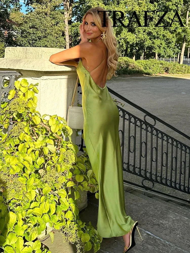 Vestido Sexy de Cetim