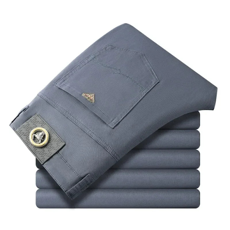Calça jeans elástica casual