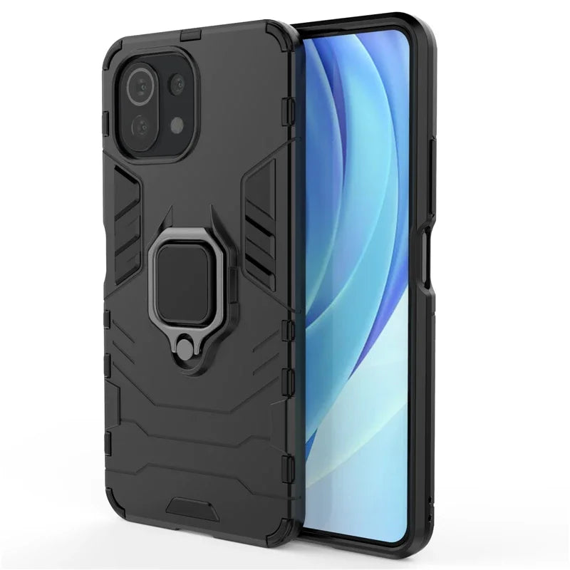 Capa para xiaomi com suporte de sucção magnética