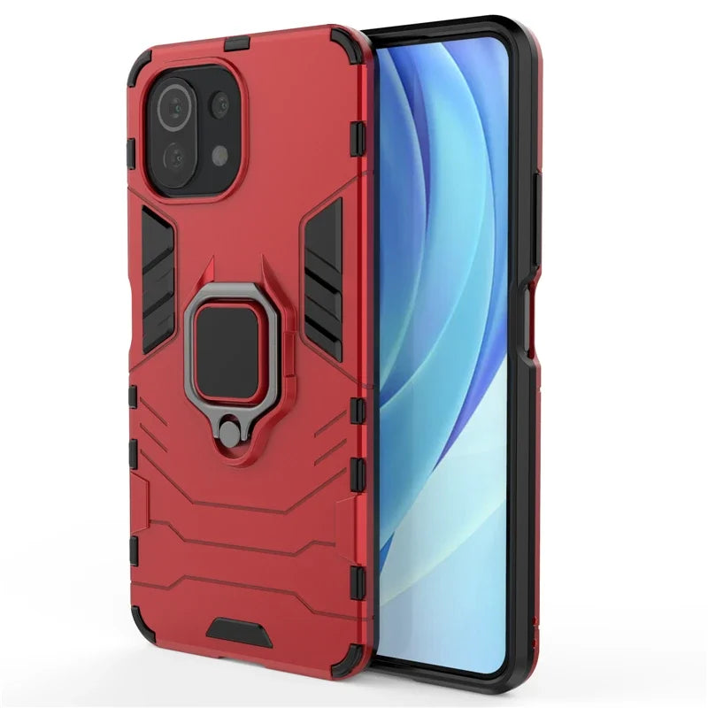 Capa para xiaomi com suporte de sucção magnética