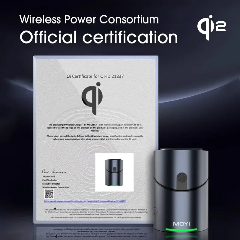 Carregador magnetico Qi2 3 em 1