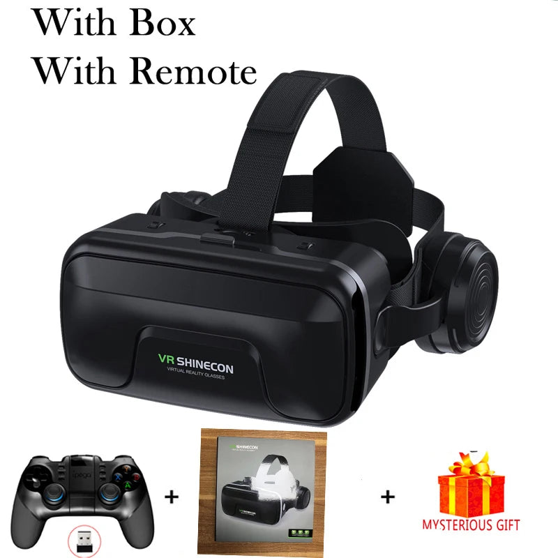 Óculos de realidade virtual casque para smartphone