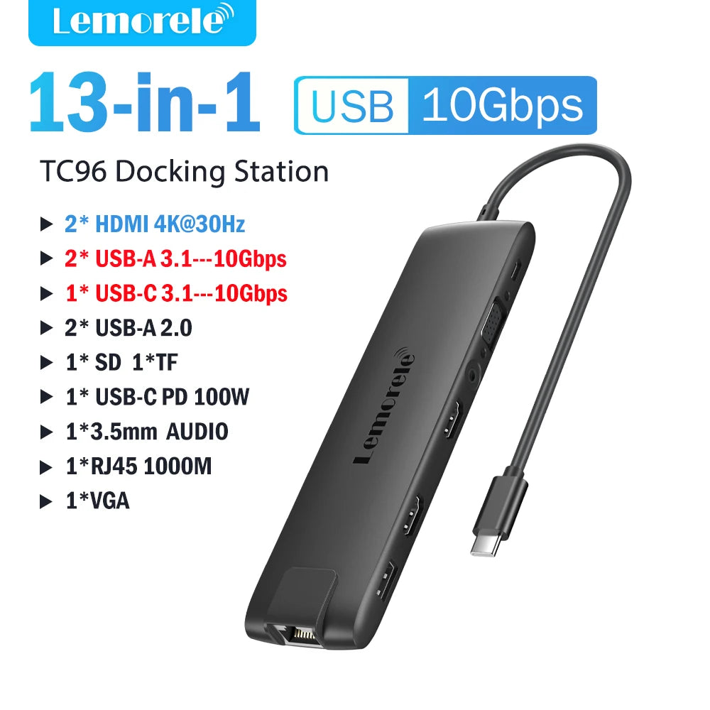 HUB Lemorele 4k USB-C