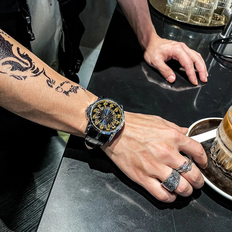 Relógio de Luxo personalizado quartzo
