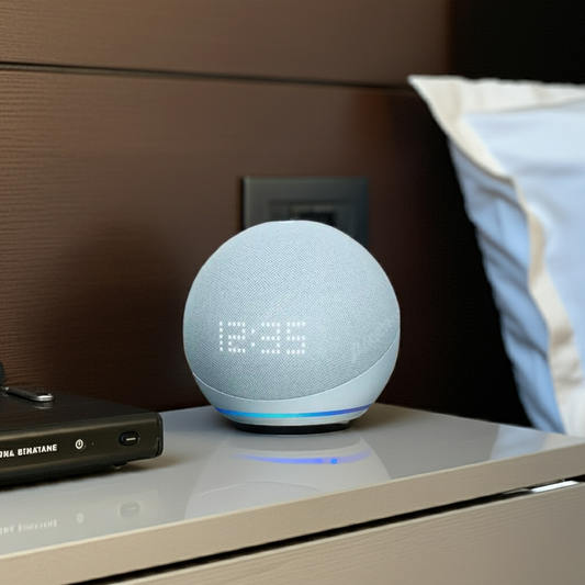 Alexa 5th geração eco dot controle de som inteligente