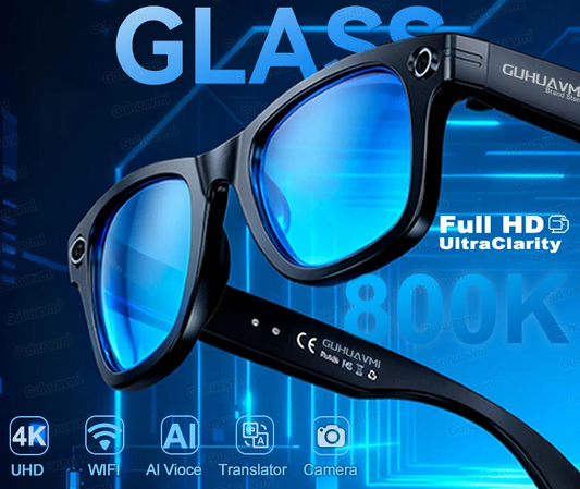 Óculos inteligentes com câmera
