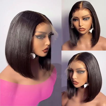 Peruca Bob Curta Estilo Vietnamita
