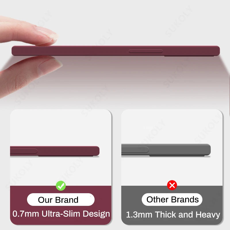 Capa de Silicone Líquido para Samsung Galaxy S