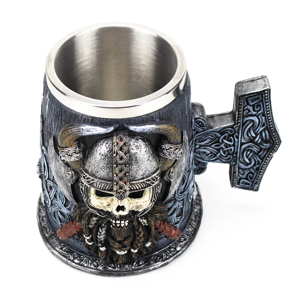 Caneca Viking 600 ml em Resina