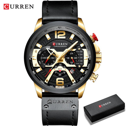 Relógio Masculino Curren 8329 — Cronógrafo