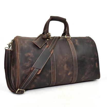 Bolsa masculina em couro legítimo