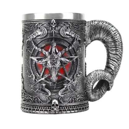 Caneca Baphomet 600 ml em Resina