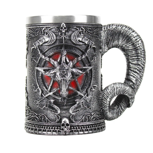 Caneca Baphomet 600 ml em Resina