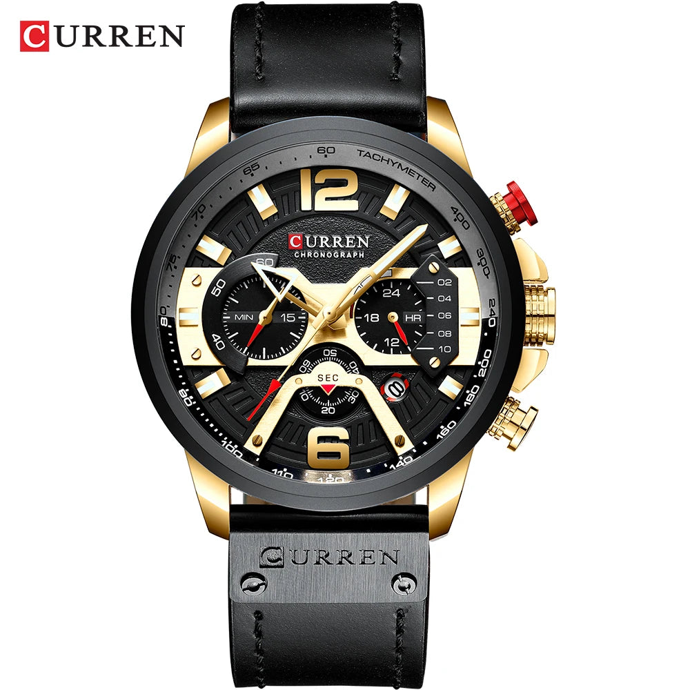 Relógio Masculino Curren 8329 — Cronógrafo